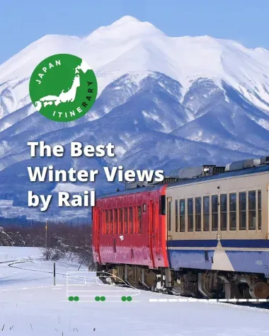 The best winter views by rail