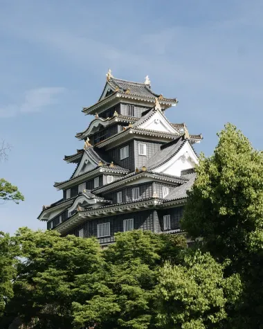 Château d'Okayama, Okayama, Japon