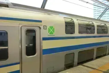 Narita Rapid Train Platform