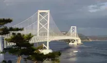 Puente Ōnaruto entre Minamiawaji y Naruto