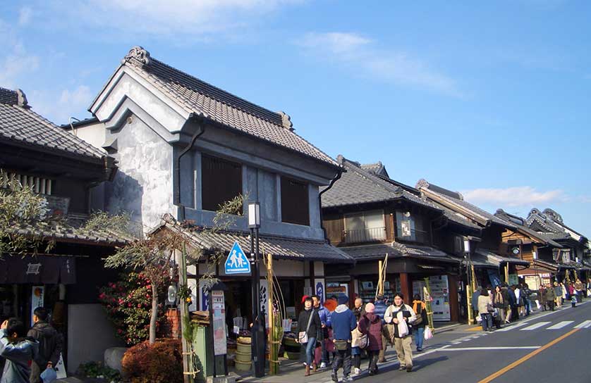 Koedo - the historic center of Kawagoe, Saitama Prefecture, Japan.