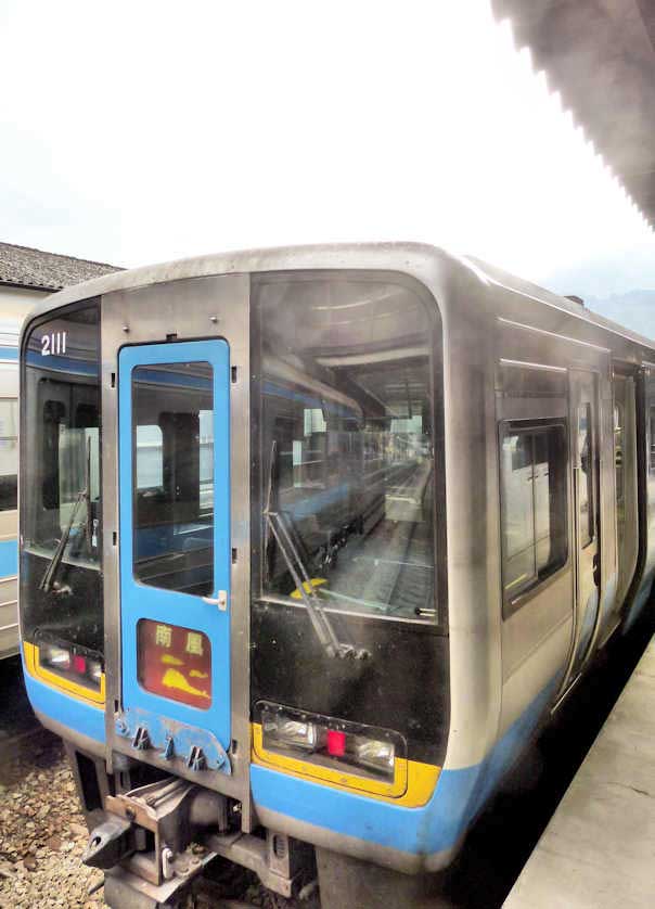 Nanpu Express that runs between Okayama city and Kochi city.