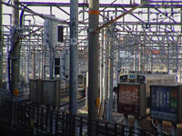 Electric lines at Nagoya station