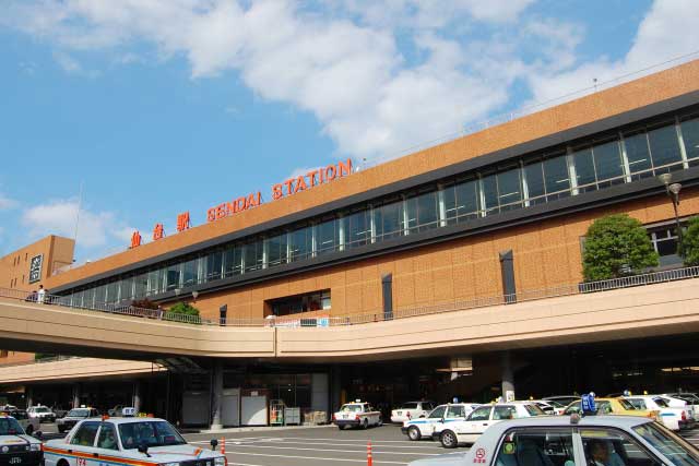 Sendai Station, Sendai, Miyagi Prefecture.