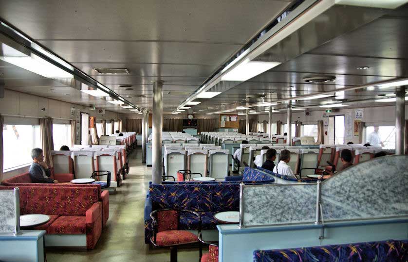 Car Ferry between Kagoshima and Tarumizu operated by Iwasaki Corp