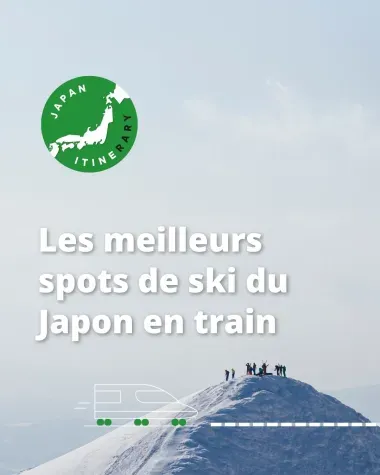 Les meilleurs spots de ski du Japon en train