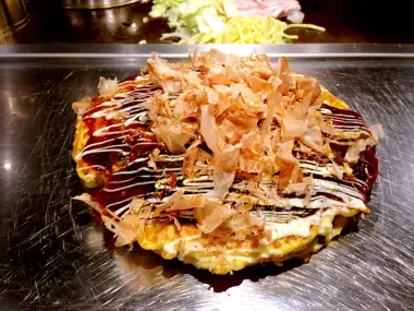Osaka-style Okonomiyaki 