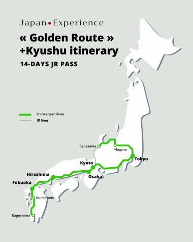 Golden Route + Kyushu