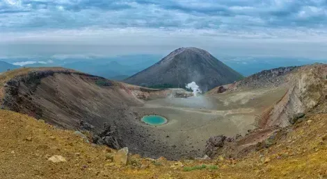 Vulkan im Akan-Mashu-Nationalpark