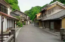 Il villaggio minerario di Iwami Ginzan, le cui miniere d'argento sono classificate dall'UNESCO